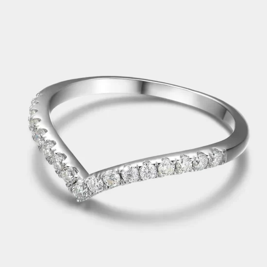 Anillo Tiara Moissanita VVS1